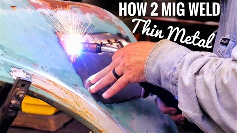 sheet metal mig welding|mig welding thin metal videos.